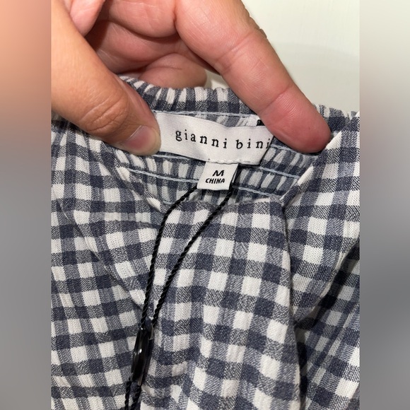 Gianni Bini Gingham Jumpsuit - Picture 3 of 5